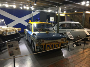 Blue white and yellow Police Imp
