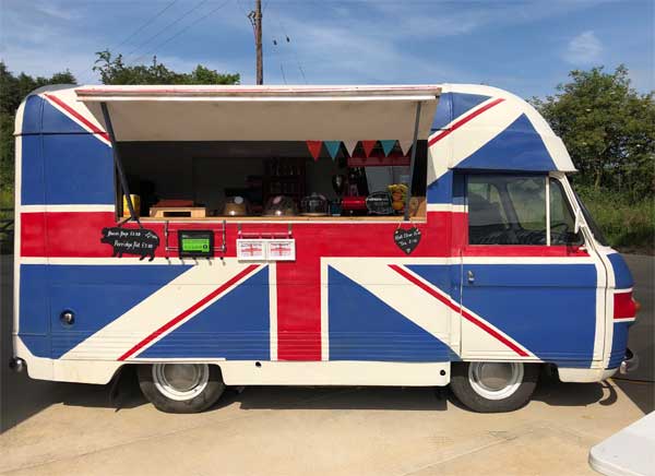 Photo of Commer Imp Van catering facility